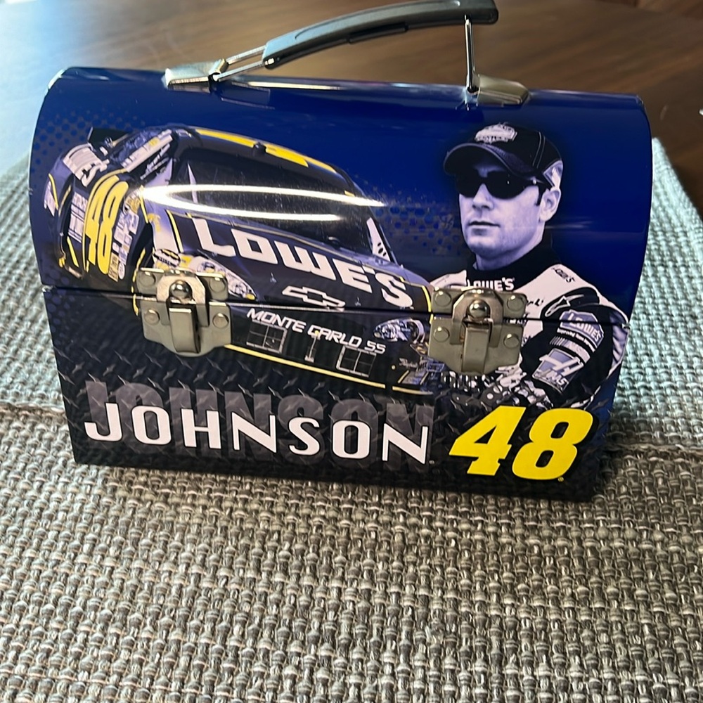 Jimmie Johnson Lowe's 48 Lunch Box